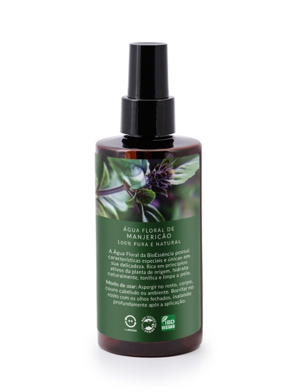 Água Floral de Manjericão 200ML 