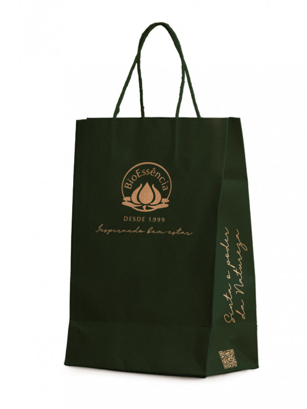 Sacola Kraft Verde