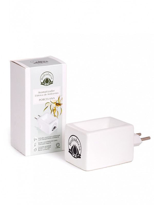 Aromatizador BioEssência – Difusor Elétrico de Óleos Essenciais 