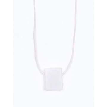 Colar Aromático Minimalista - Quartzo Branco