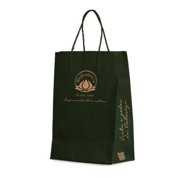 Sacola Kraft Verde
